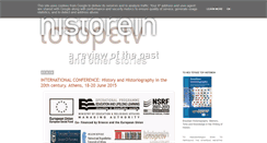 Desktop Screenshot of historein.gr